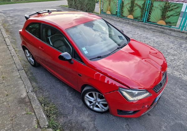 Seat Ibiza cena 23900 przebieg: 127275, rok produkcji 2013 z Lubin małe 781